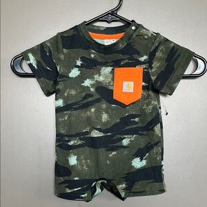 Carhartt Kids Camo Onesie NWOT